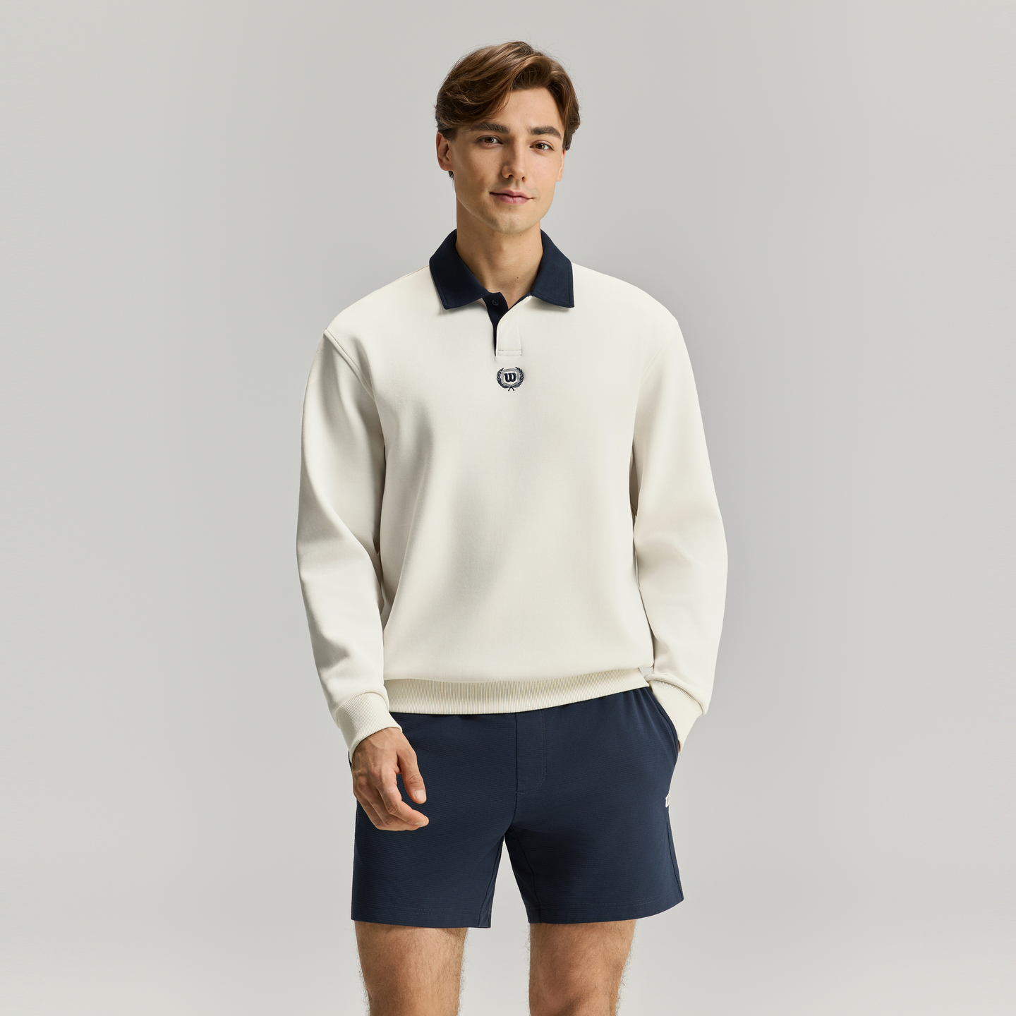 Wilson Men's Clubman Collared Pullover