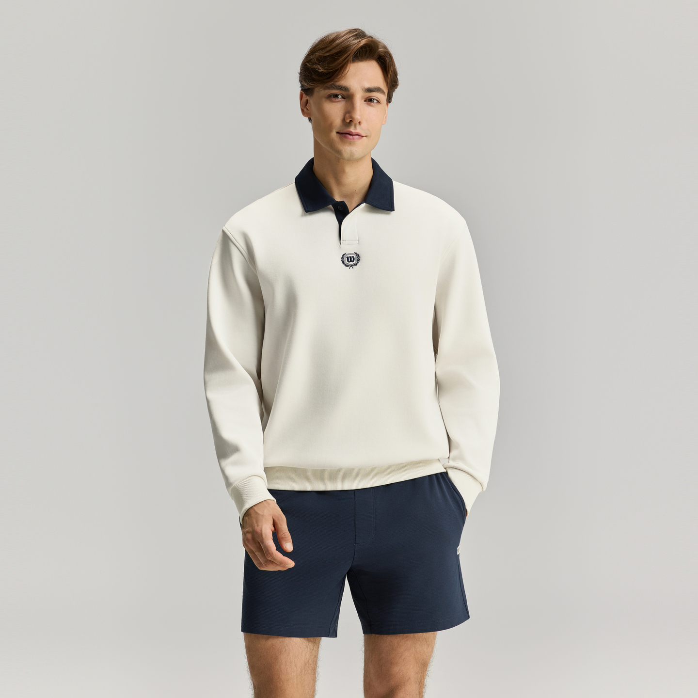 Wilson Men's Clubman Collared Pullover