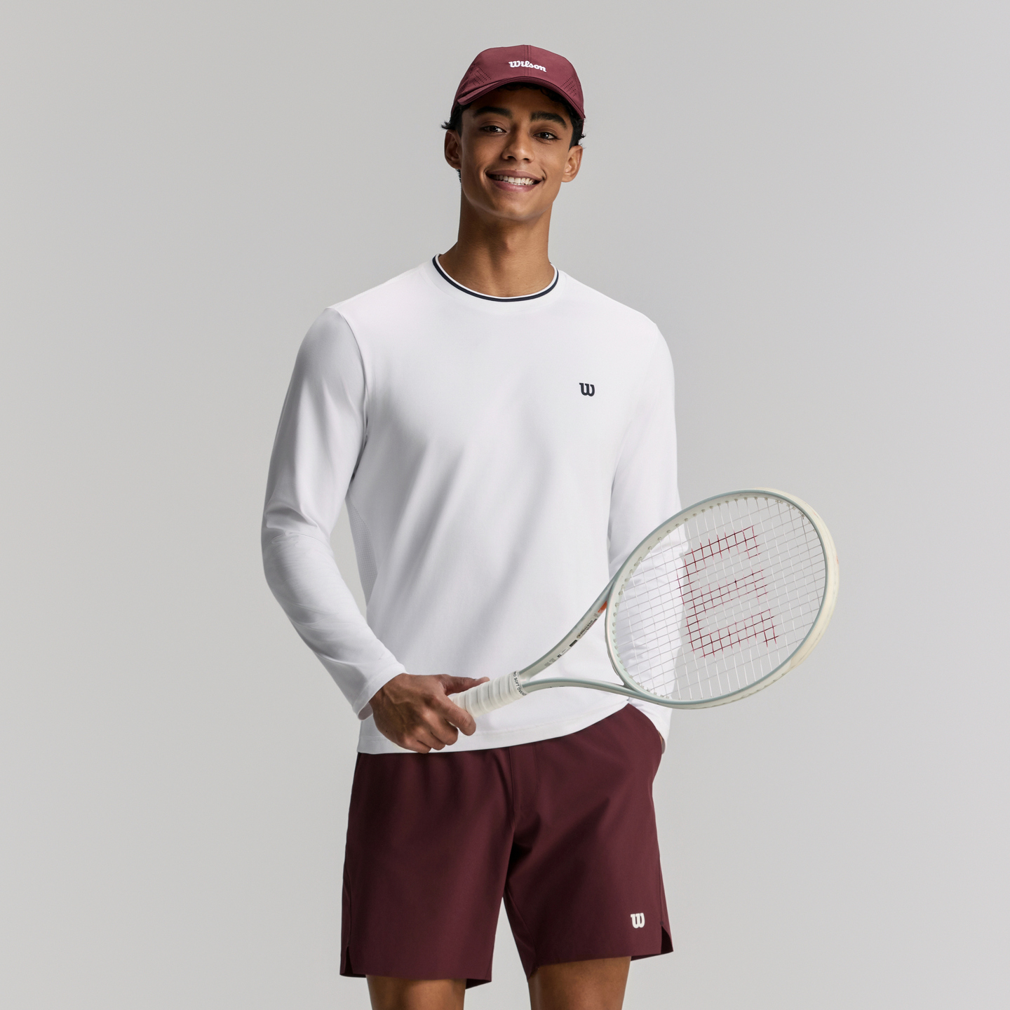 Wilson Men's Timeless Long Sleeve Tennis Tee