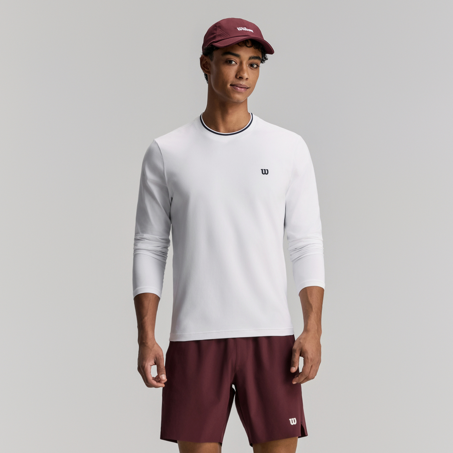 Wilson Men's Timeless Long Sleeve Tennis Tee
