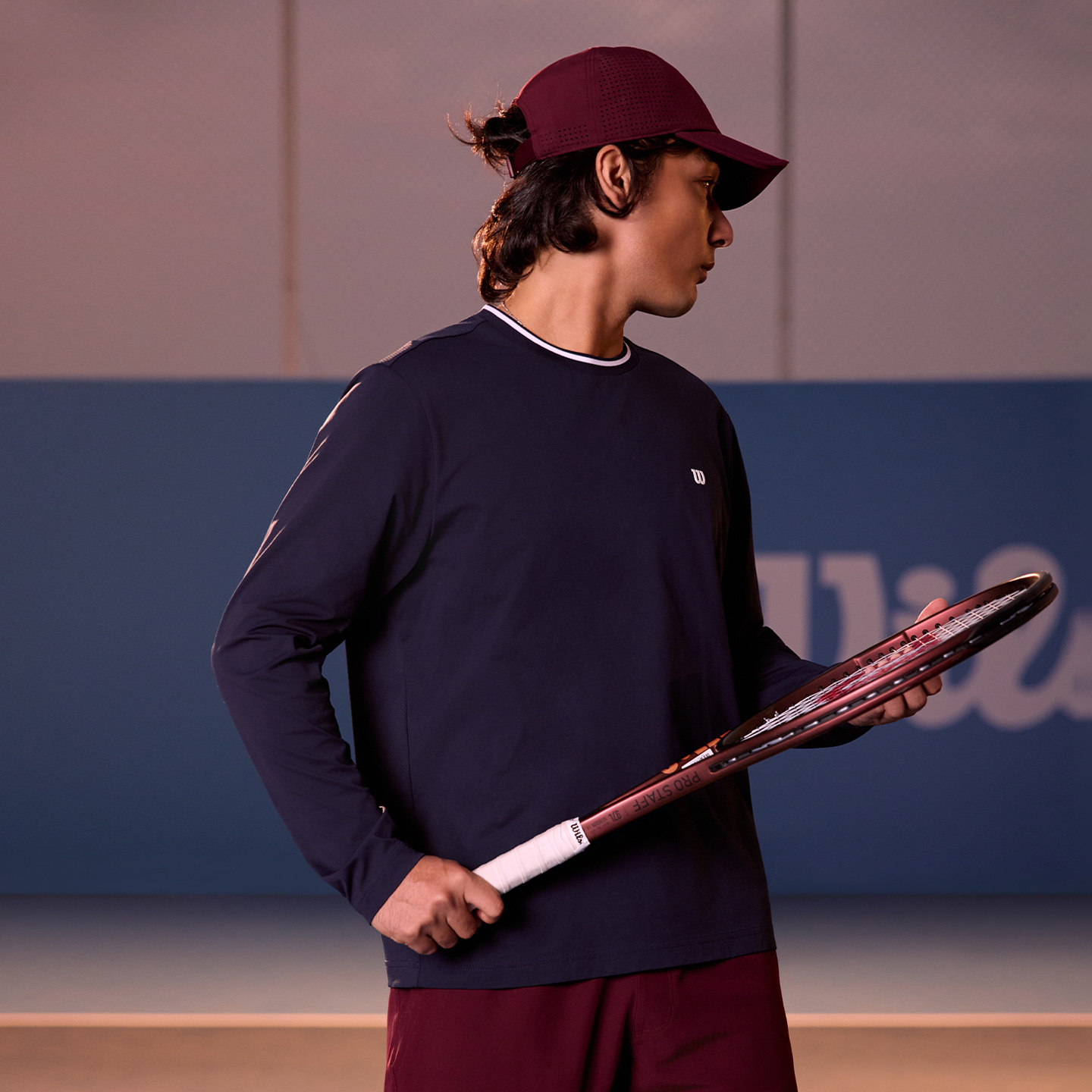 Wilson Men's Timeless Long Sleeve Tennis Tee