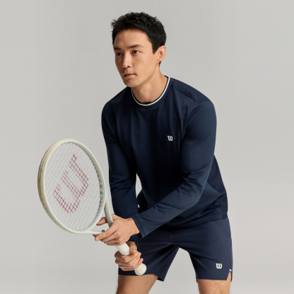 Wilson Men's Timeless Long Sleeve Tennis Tee