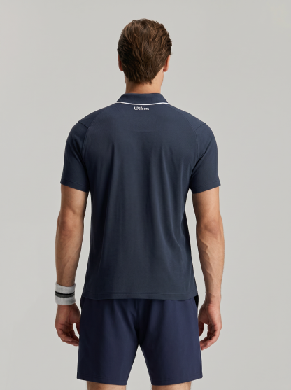 Wilson Men's Daily Trainer Zip Polo