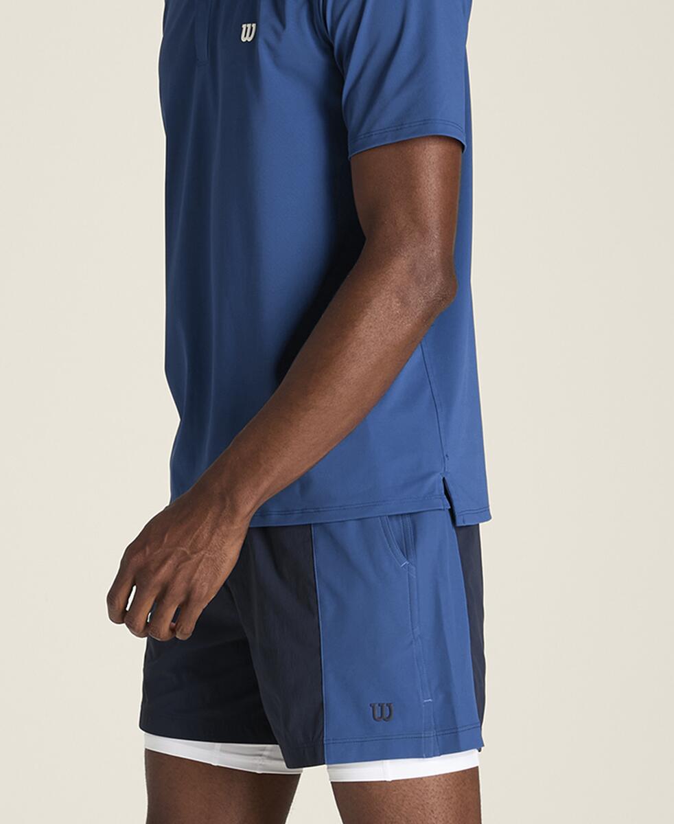 Wilson Men's Tennis Volley Short 6" Unlined