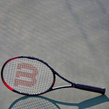 Pro Staff Precision 103 tennis racket Recreational Racket Beginner friendly black (Strung)