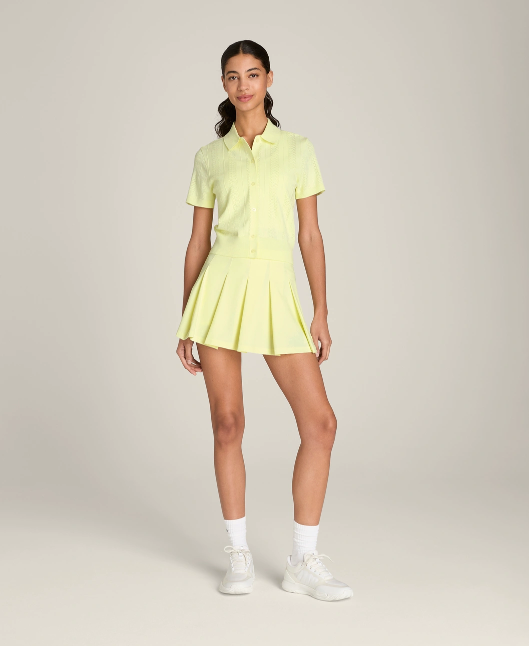 Wilson Shrunken Essex Button-Through Polo Shirt