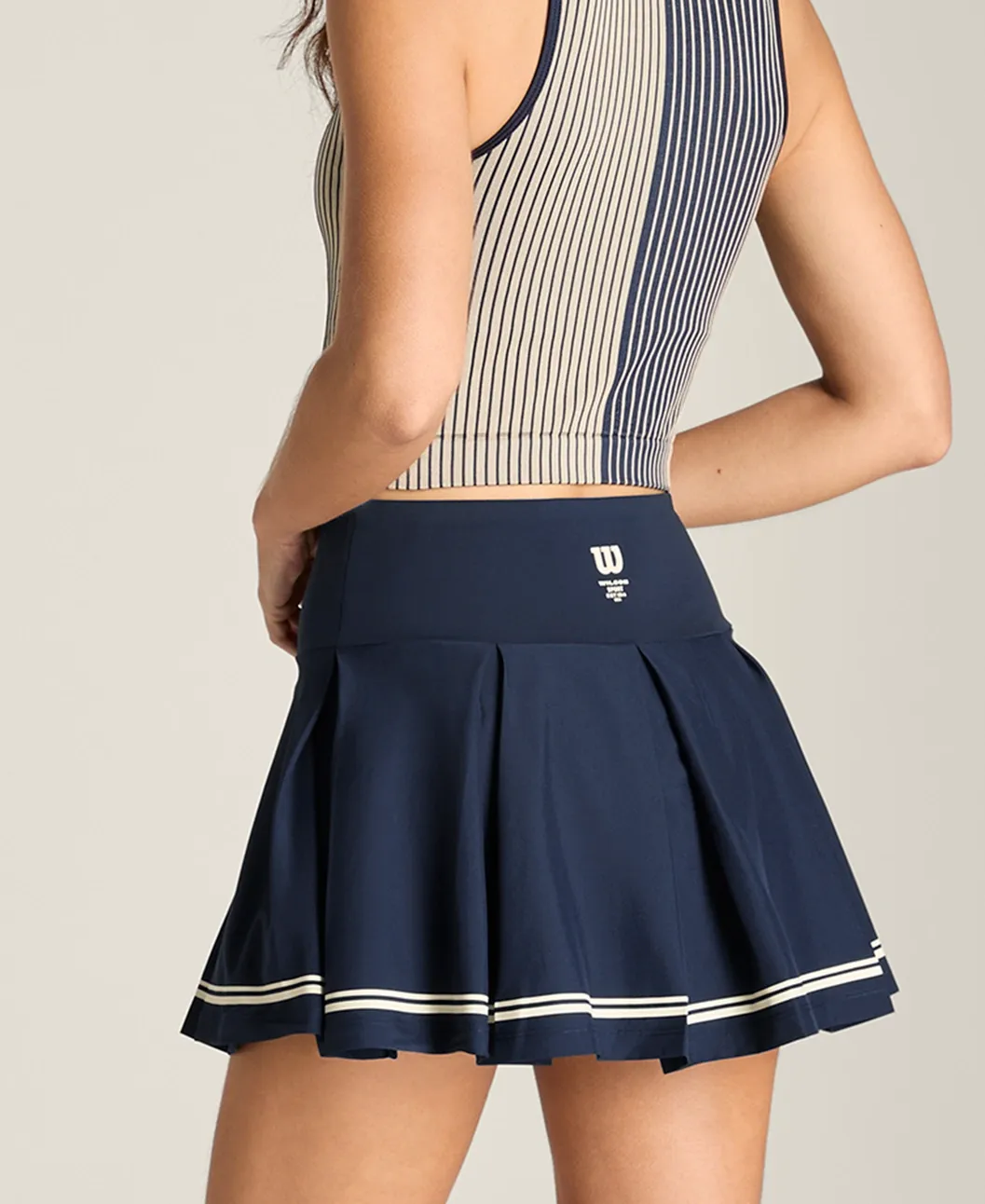 Wilson Eastside Box Pleat Mini Skirt