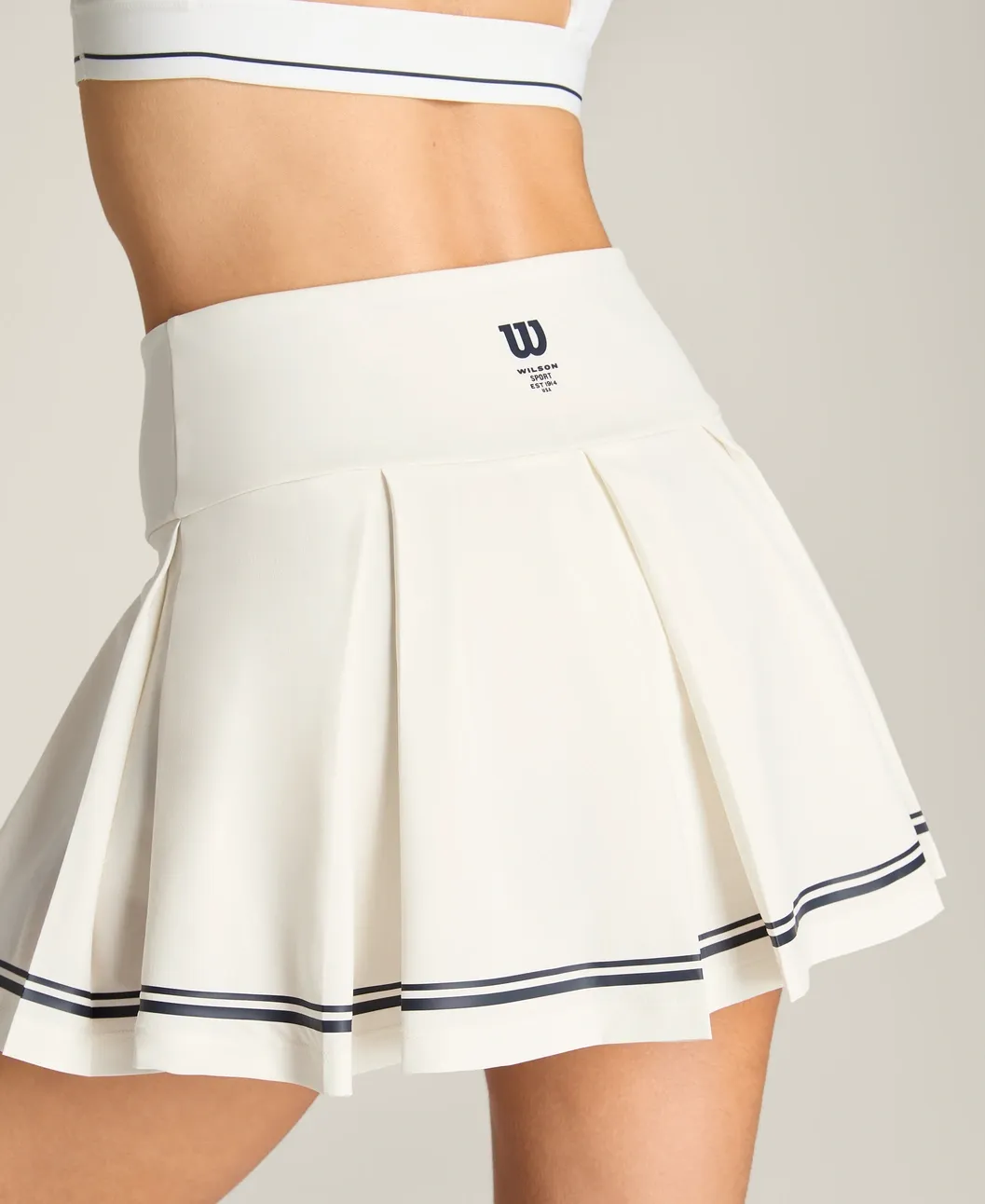 Wilson Eastside Box Pleat Mini Skirt