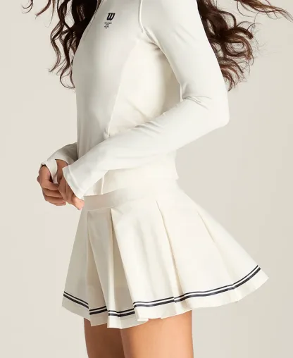 Wilson Eastside Box Pleat Mini Skirt