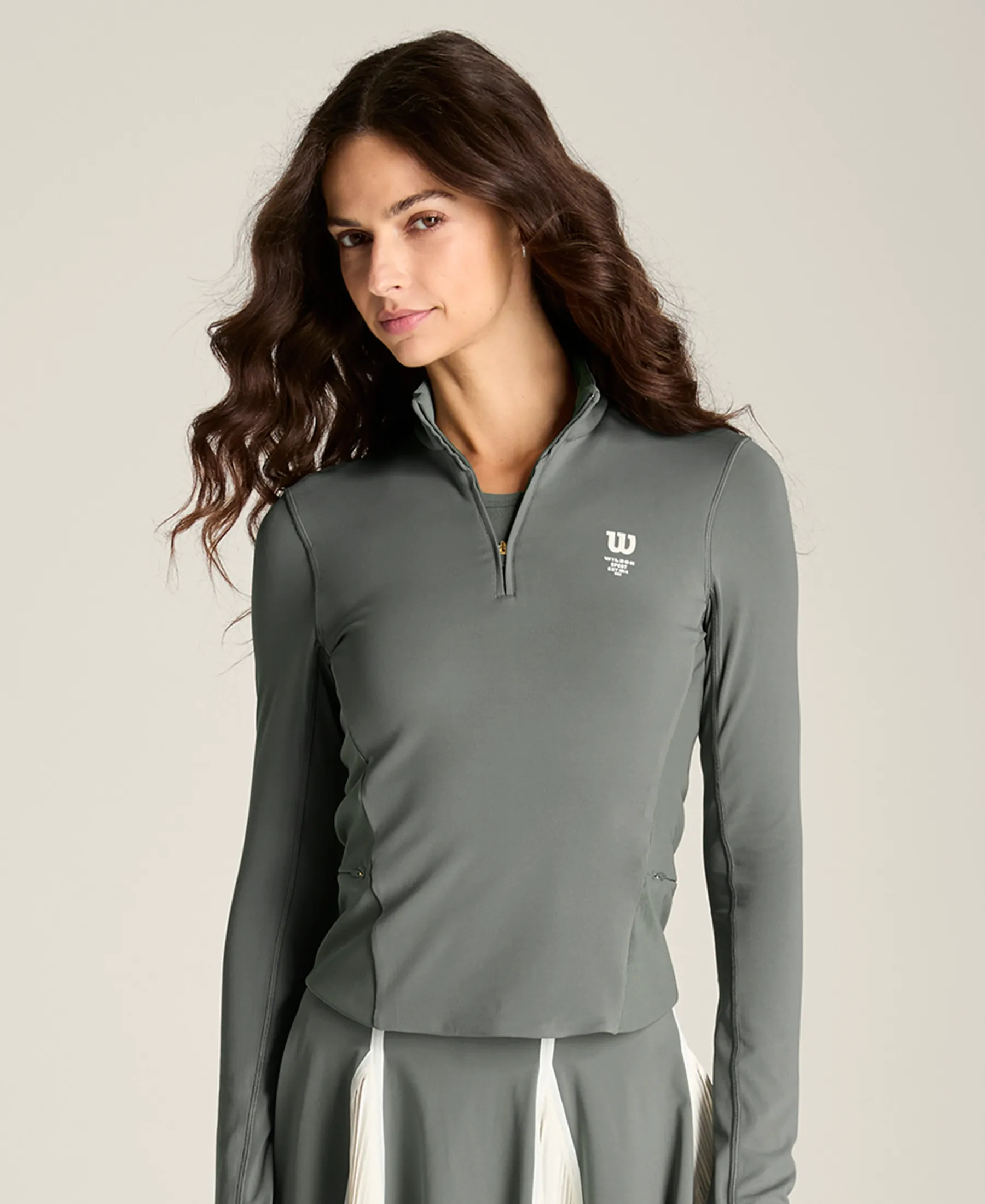 Wilson Court 3 Half-Zip
