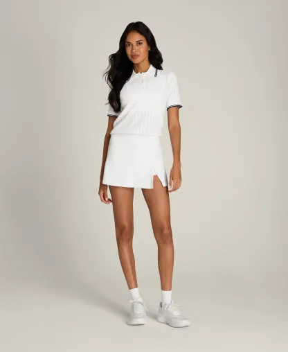 Wilson Addison Knit Polo Pointelle