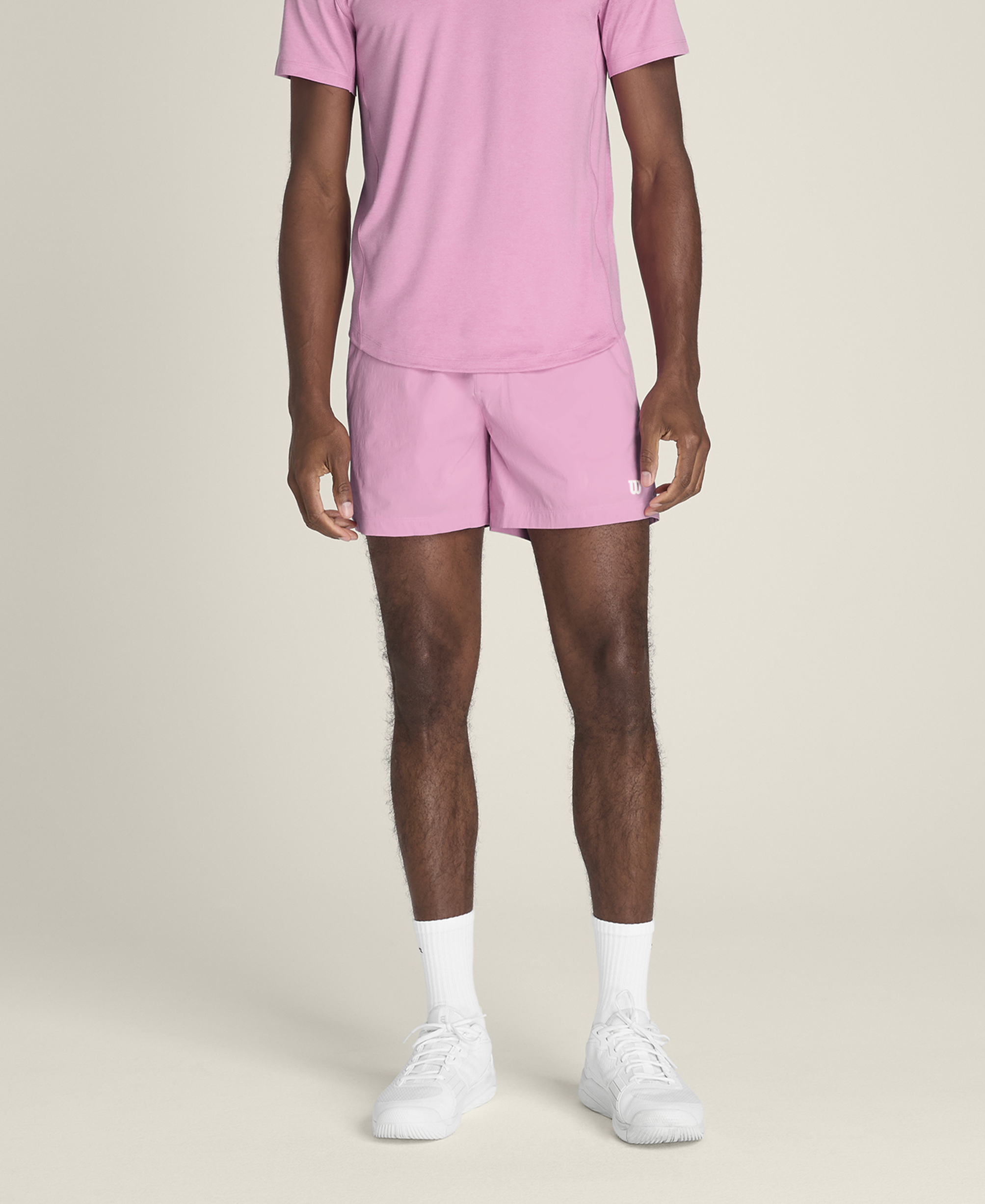 Wilson Men's Tennis Volley Shorts 6" Unlined