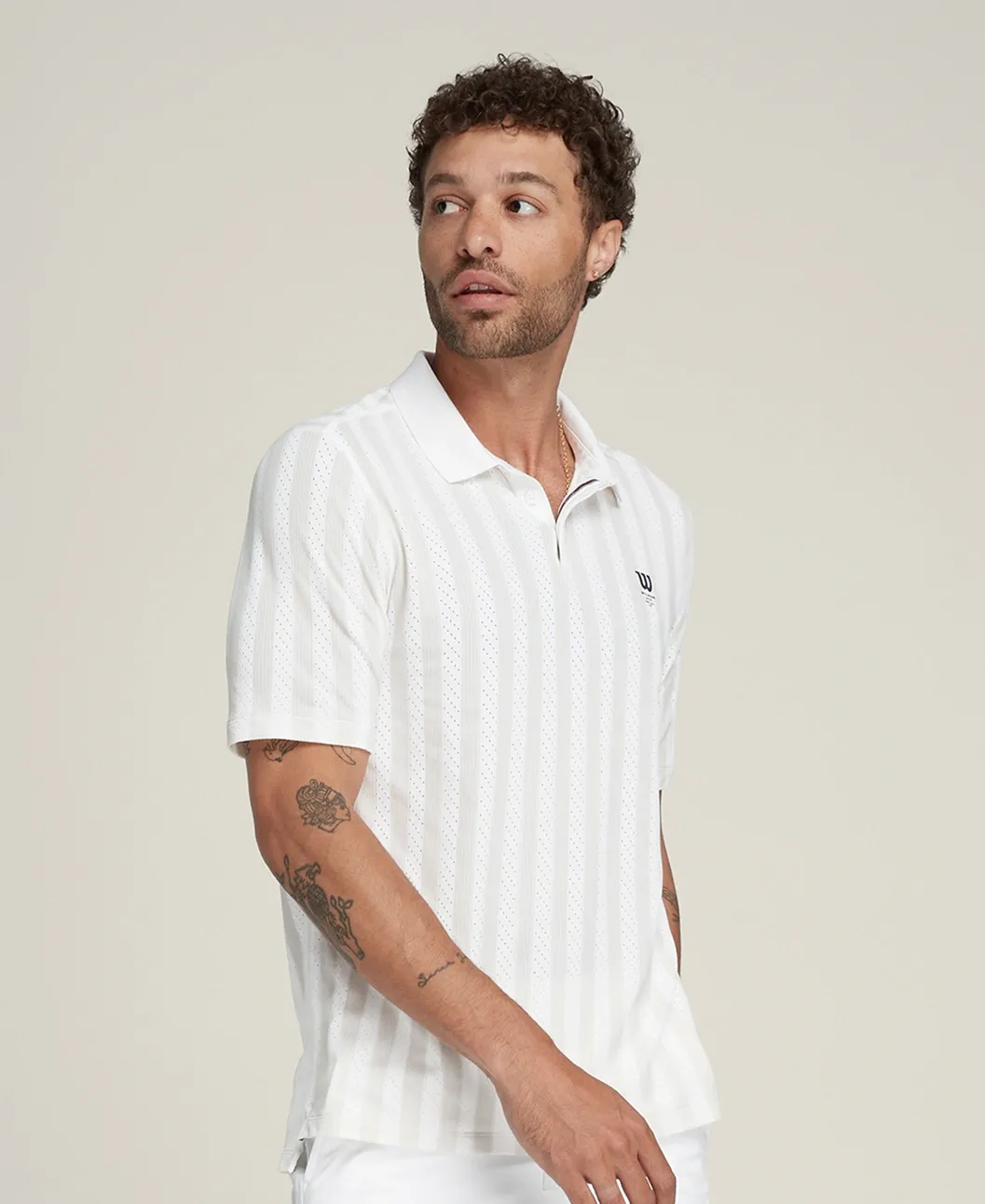 Wilson Men Game Point Seamless Polo