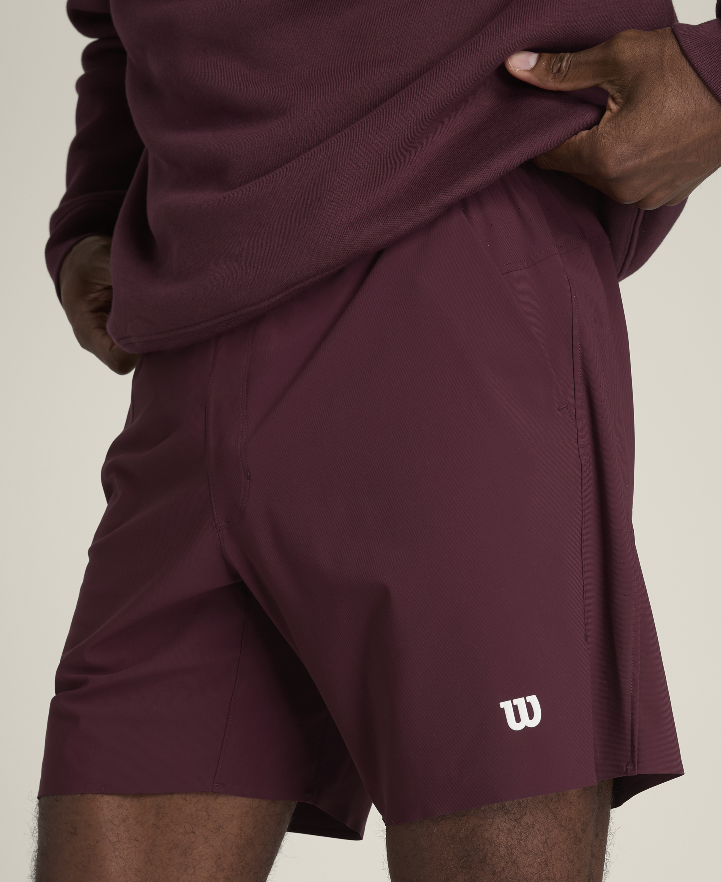M PEAK TENNIS SHORT 7" UNLINED PORT ROYALE