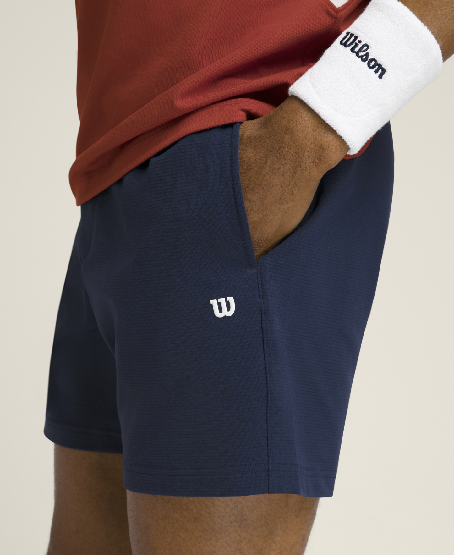 M DAILY SPORTS SHORT 6IN BLUE FOG