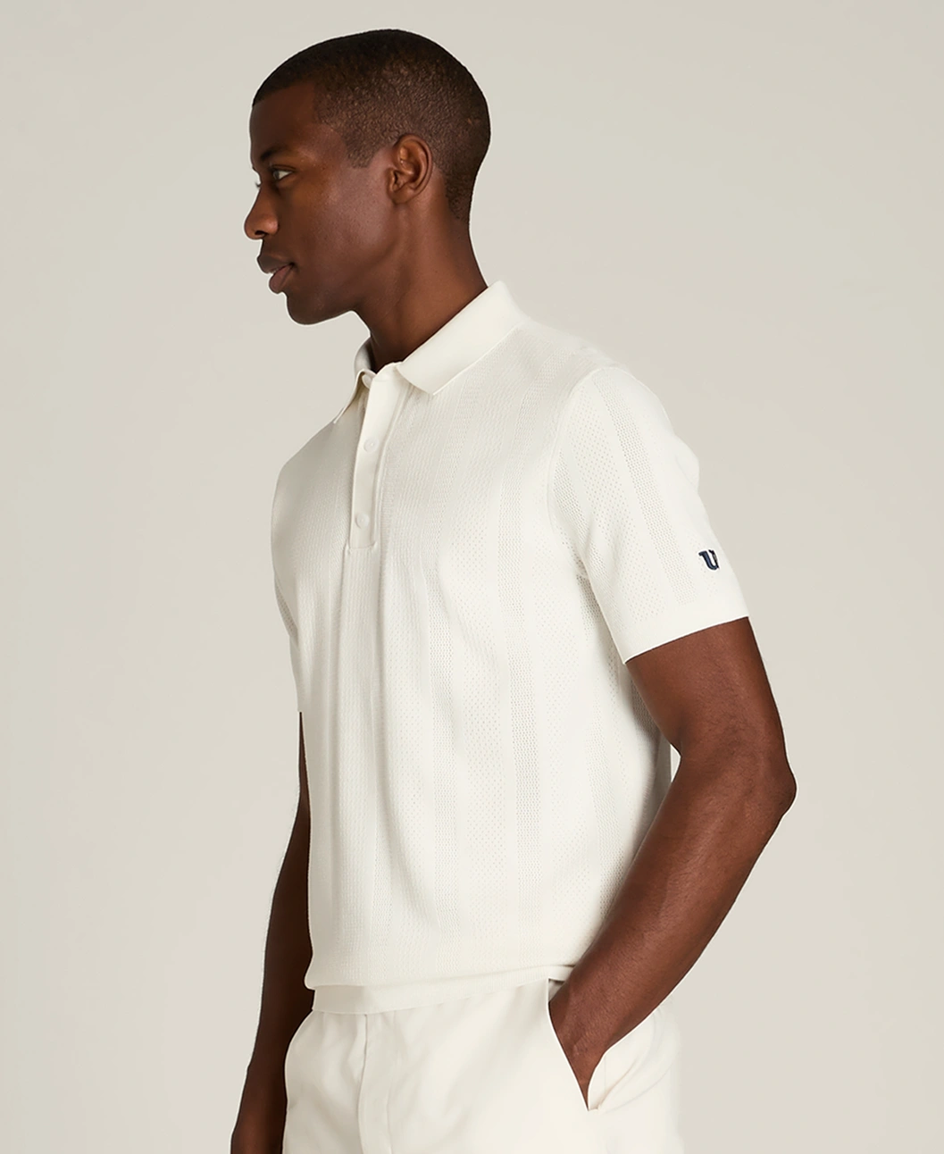Wilson Biltmore Pointelle Knit Polo