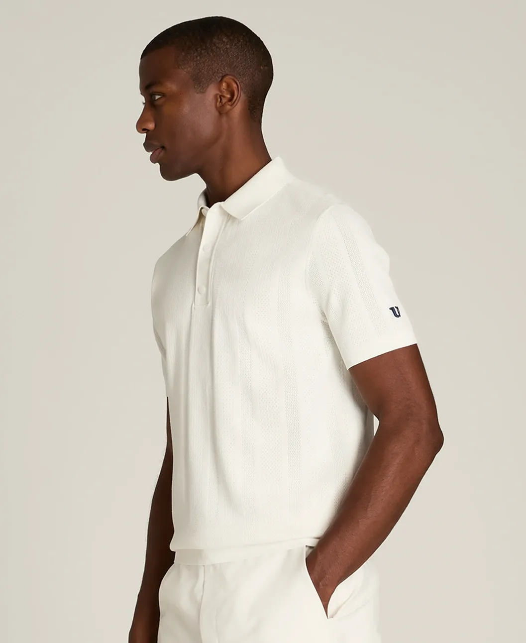 Wilson Biltmore Pointelle Knit Polo