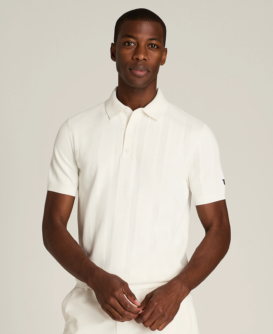 Wilson Biltmore Pointelle Knit Polo