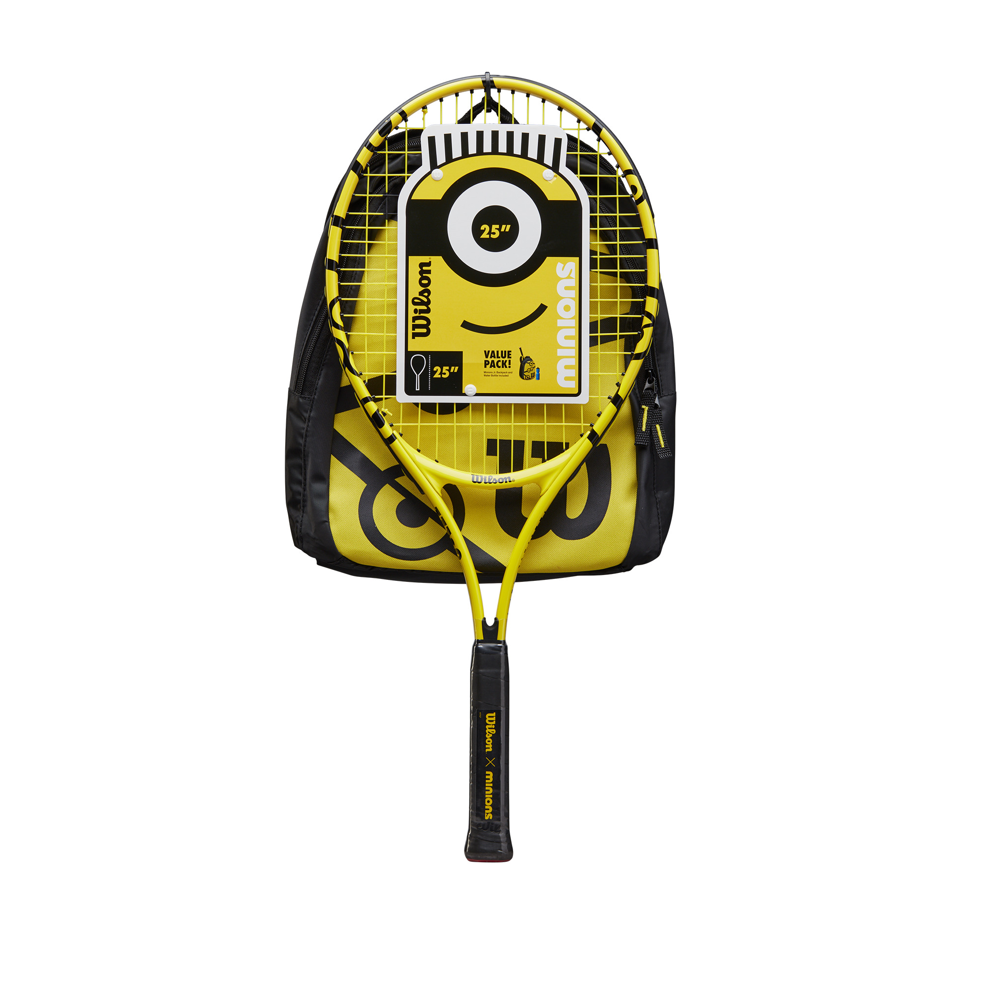 Minions Junior/Youth (16x17) Tennis Recreational Racket Starter Kit (Strung)