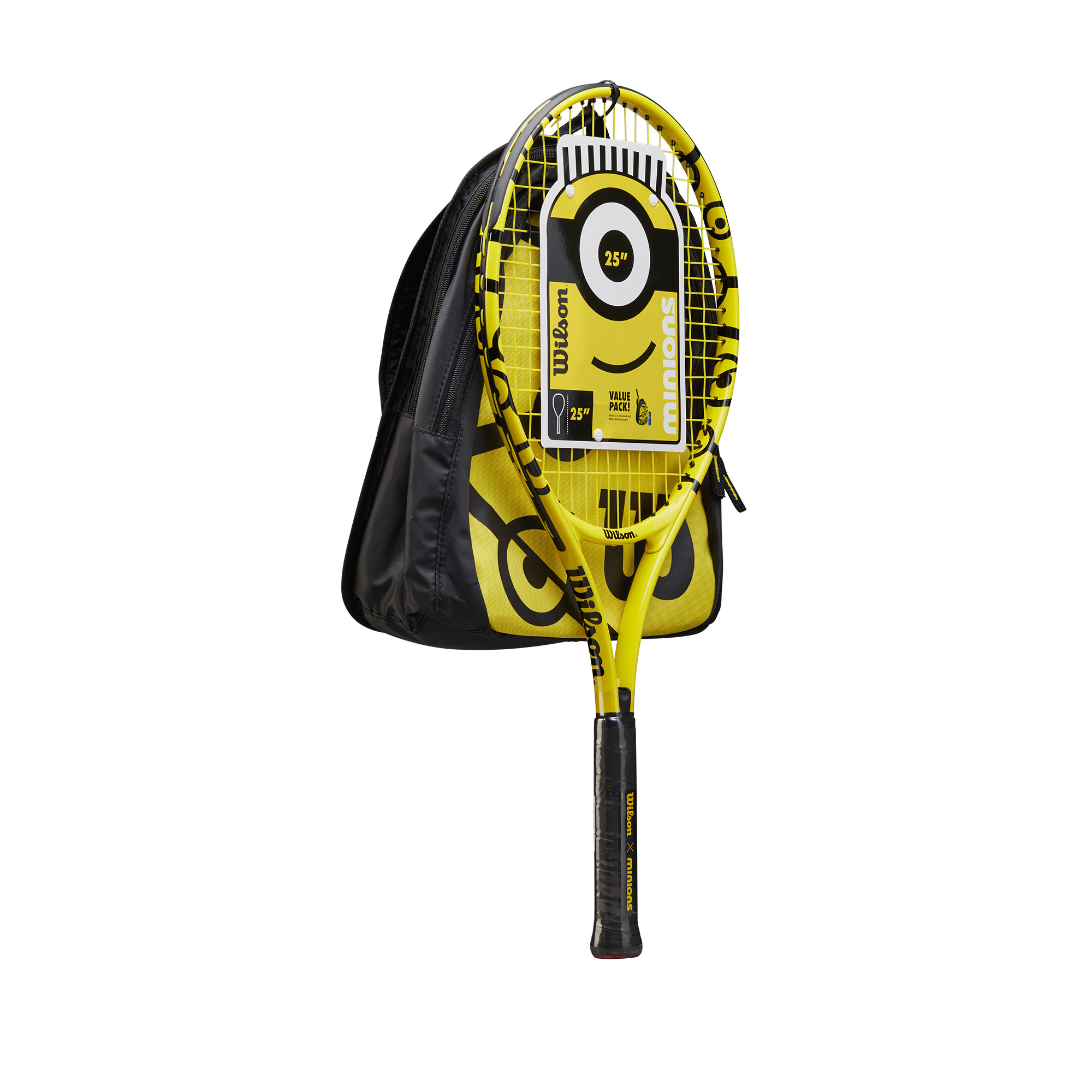 Minions Junior/Youth (16x17) Tennis Recreational Racket Starter Kit (Strung)