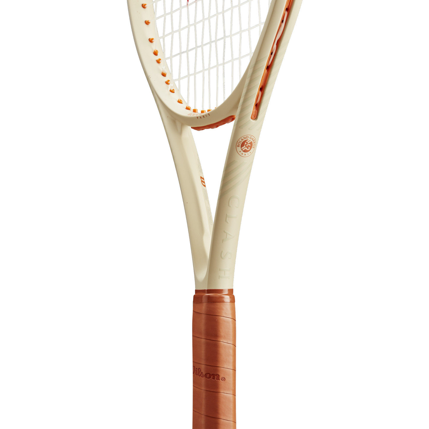 Wilson Clash 100 V2 Rolland Garros 2024 Tennis Racket (Unstrung)