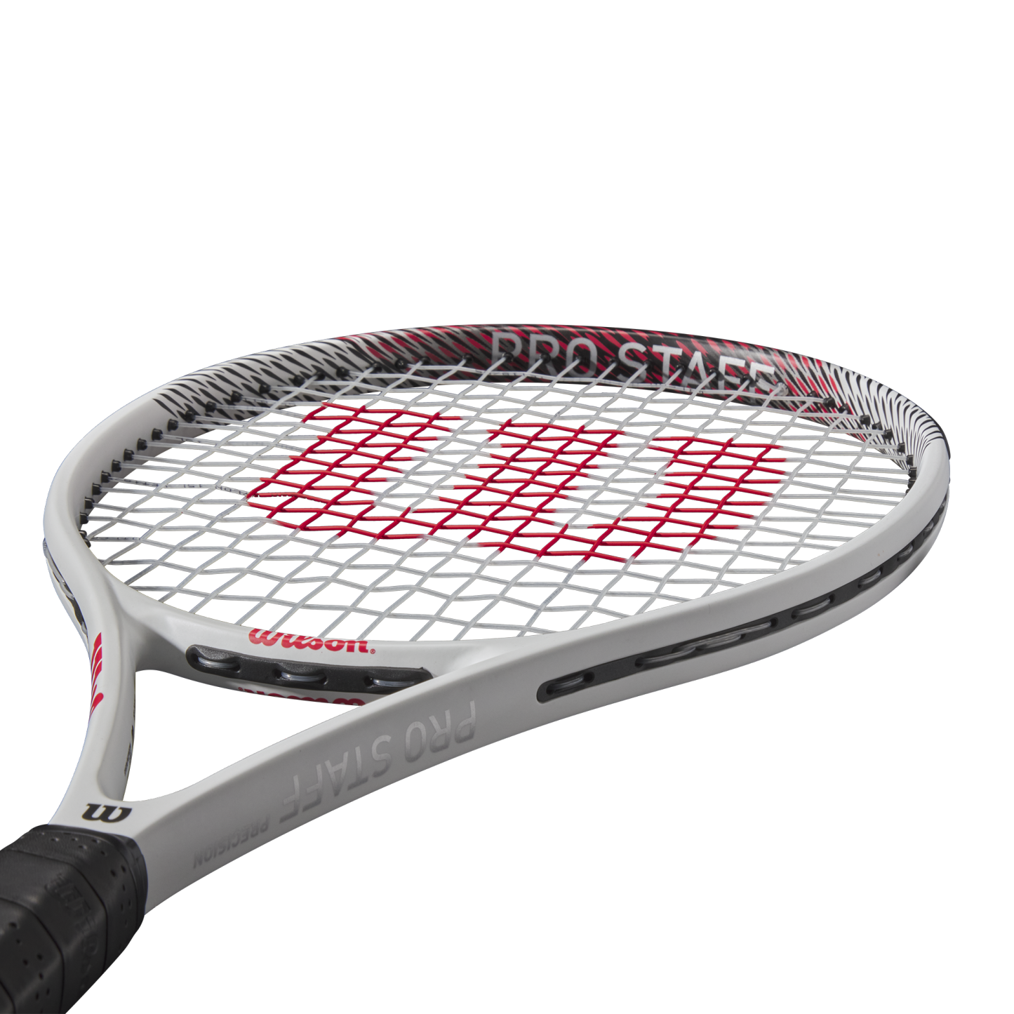 Wilson Pro Staff Precision RXT 105 Tennis Racket White/Black/Red