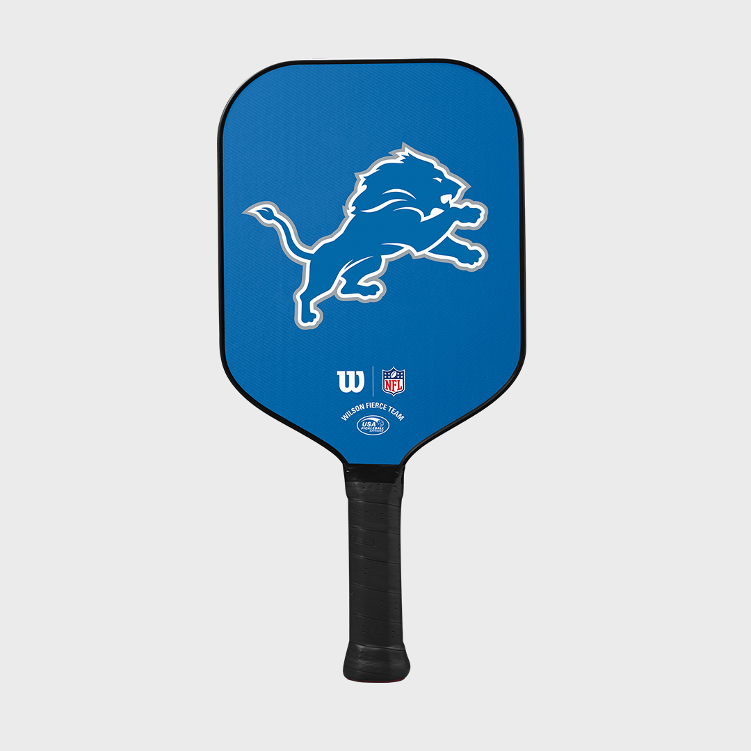Wilson Fierce Team NFL Lions Pickleball Paddle
