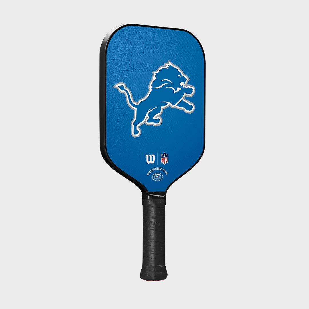 Wilson Fierce Team NFL Lions Pickleball Paddle