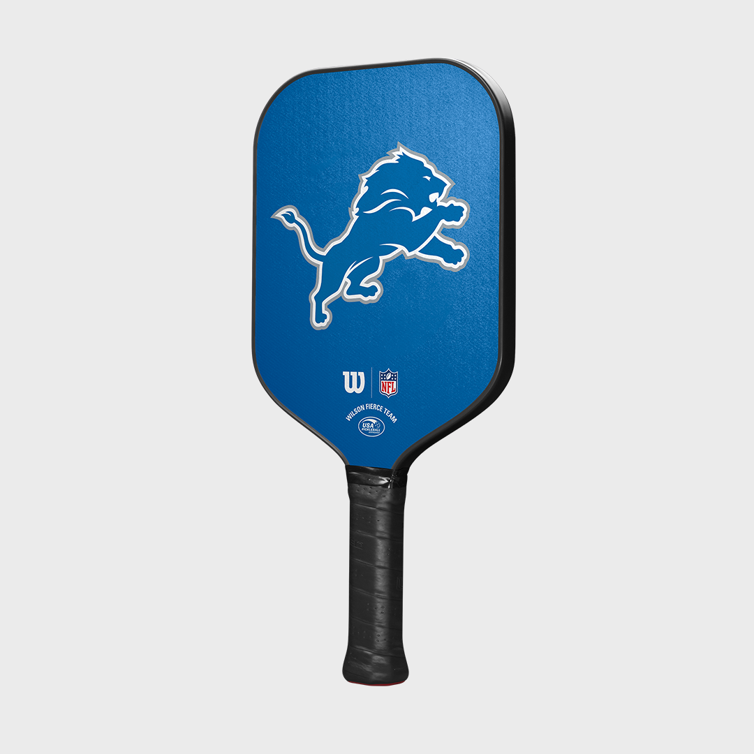 Wilson Fierce Team NFL Lions Pickleball Paddle