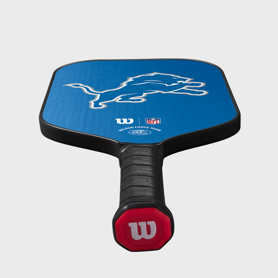 Wilson Fierce Team NFL Lions Pickleball Paddle