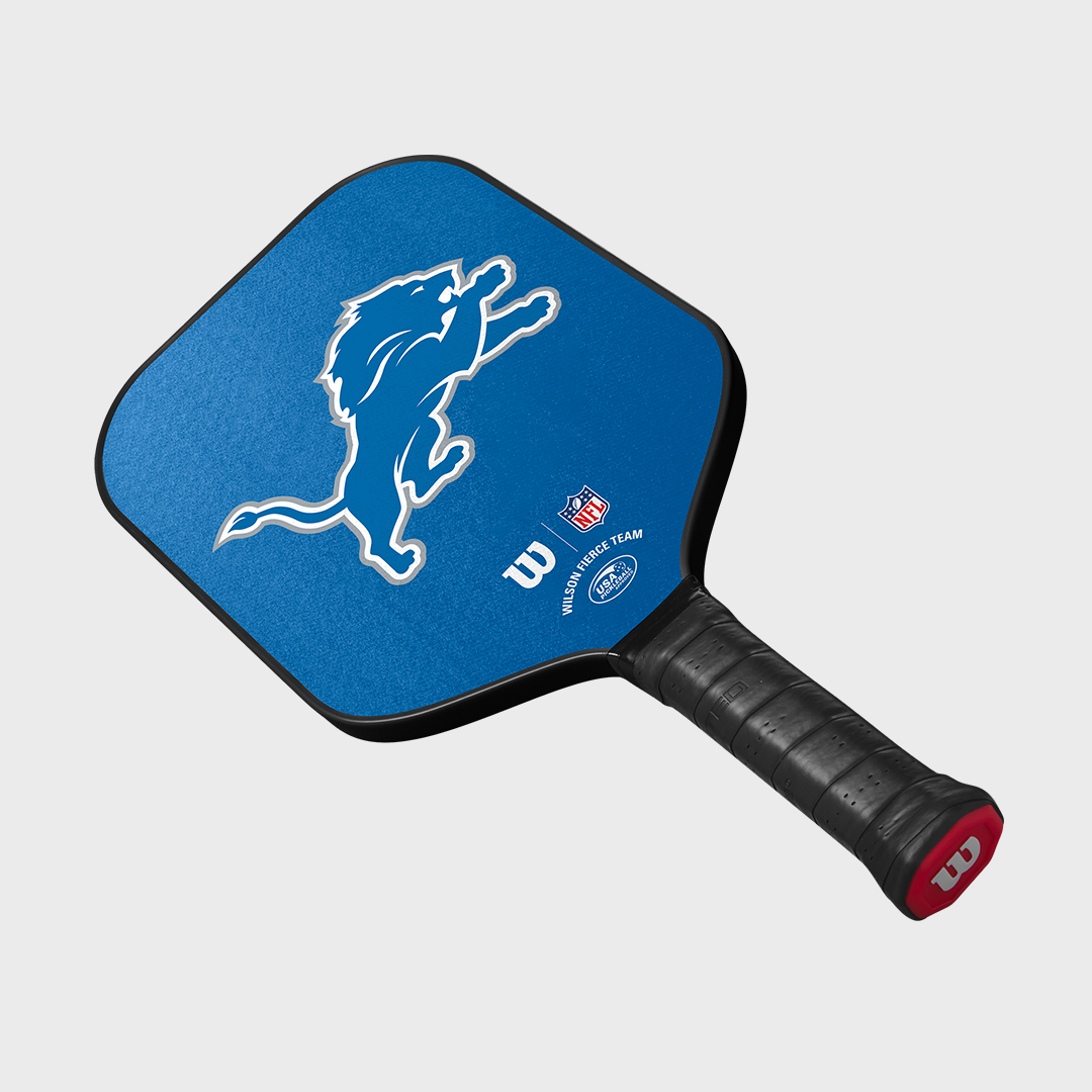 Wilson Fierce Team NFL Lions Pickleball Paddle