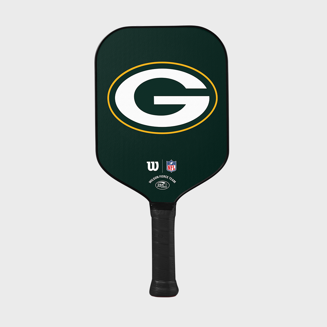 Wilson Fierce Team NFL Packers Pickleball Paddle