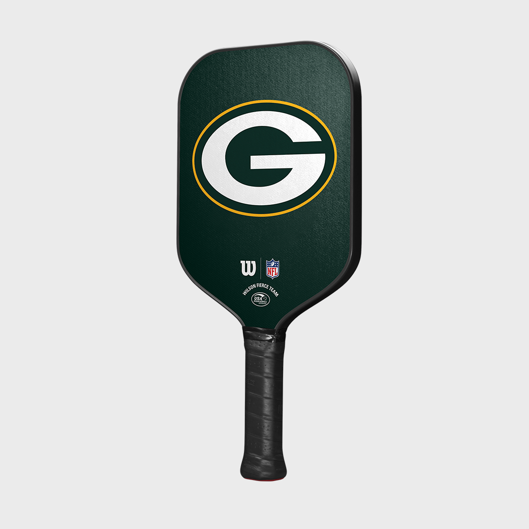 Wilson Fierce Team NFL Packers Pickleball Paddle
