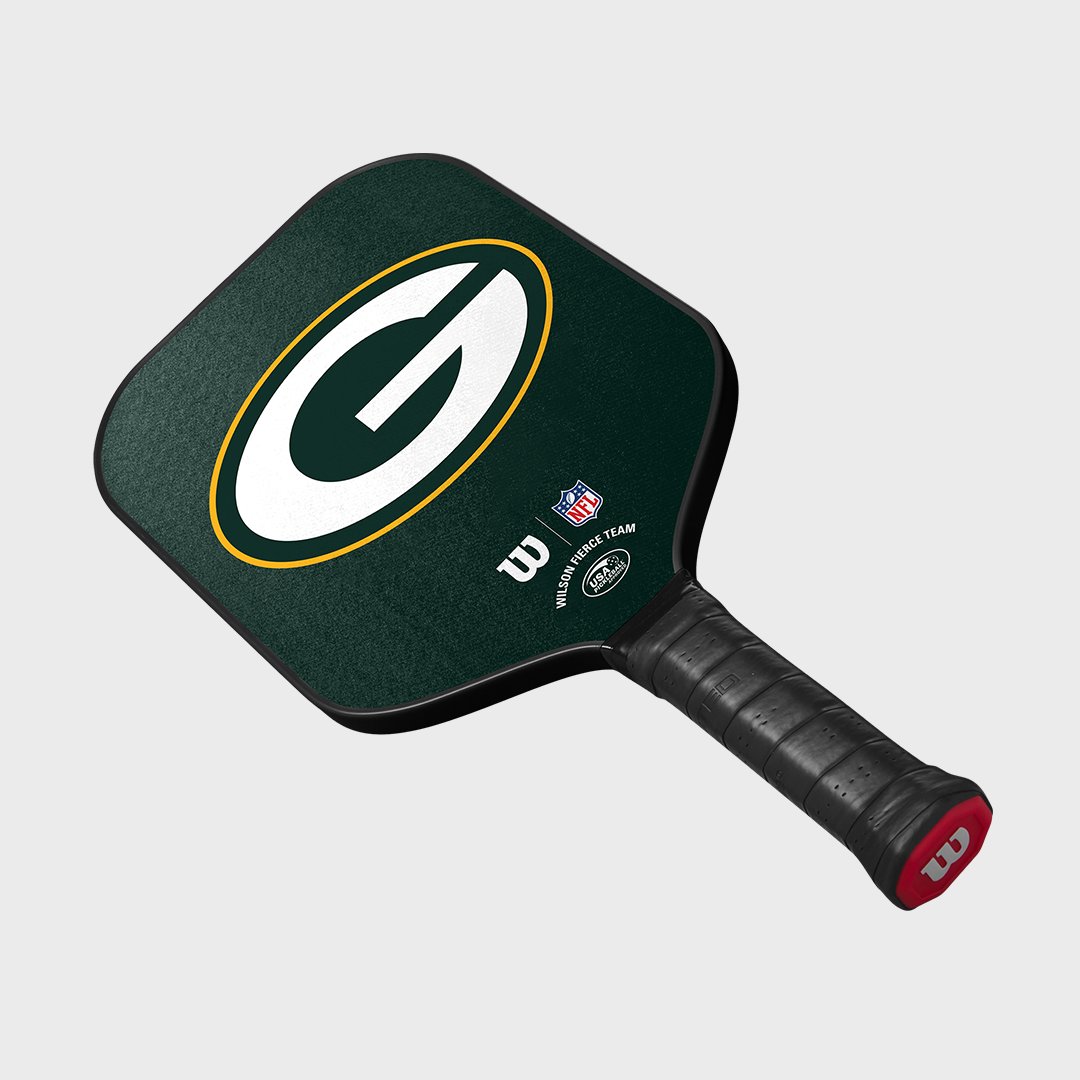 Wilson Fierce Team NFL Packers Pickleball Paddle