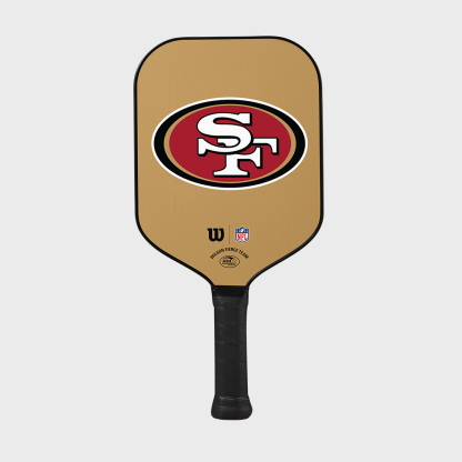 Wilson Fierce Team NFL 49ers Pickleball Paddle