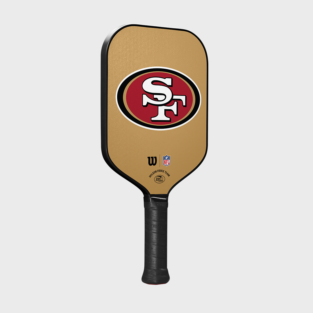 Wilson Fierce Team NFL 49ers Pickleball Paddle