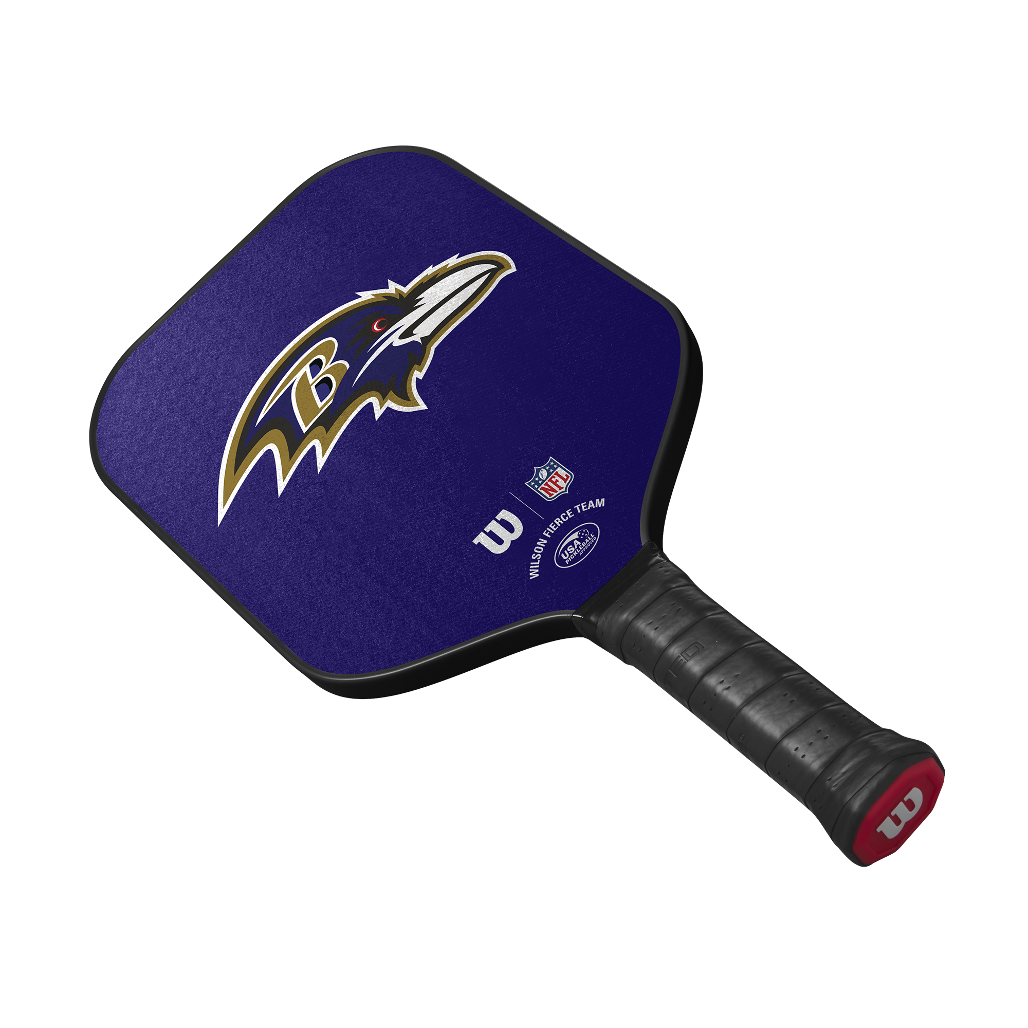 Wilson Fierce Team NFL Ravens Pickleball Paddle