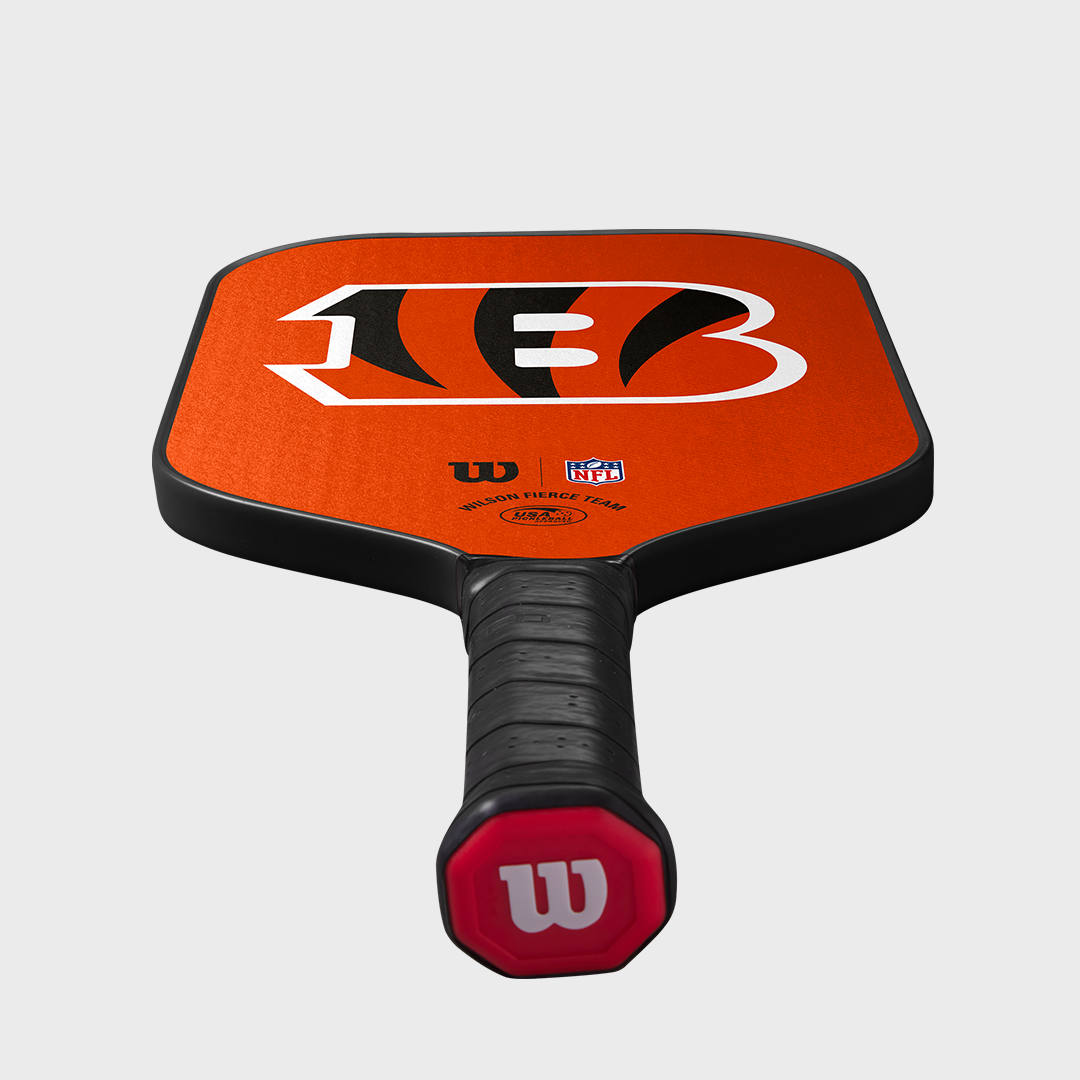 Wilson Fierce Team NFL Bengals Pickleball Paddle