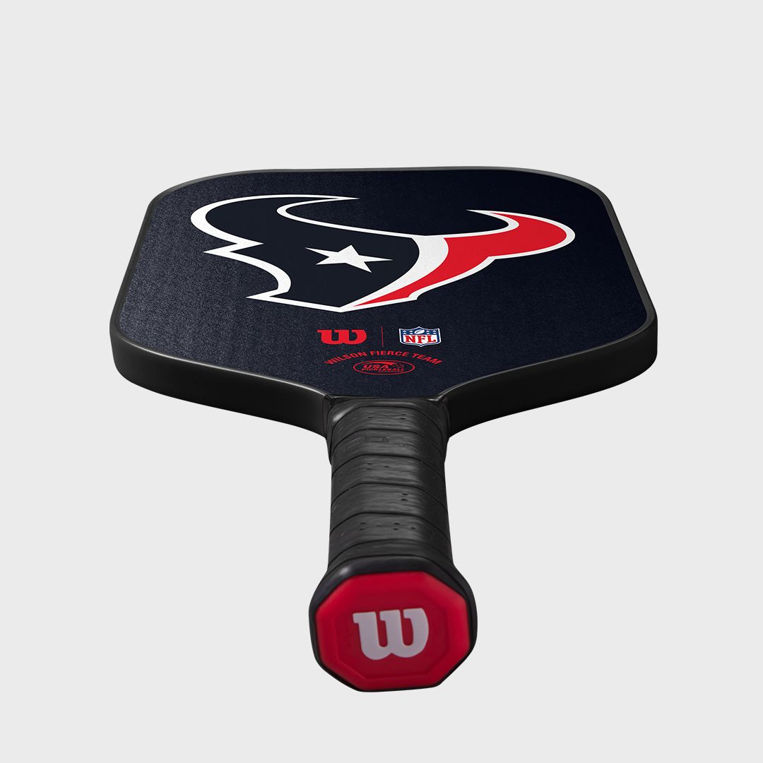 Wilson Fierce Team NFL Texans Pickleball Paddle