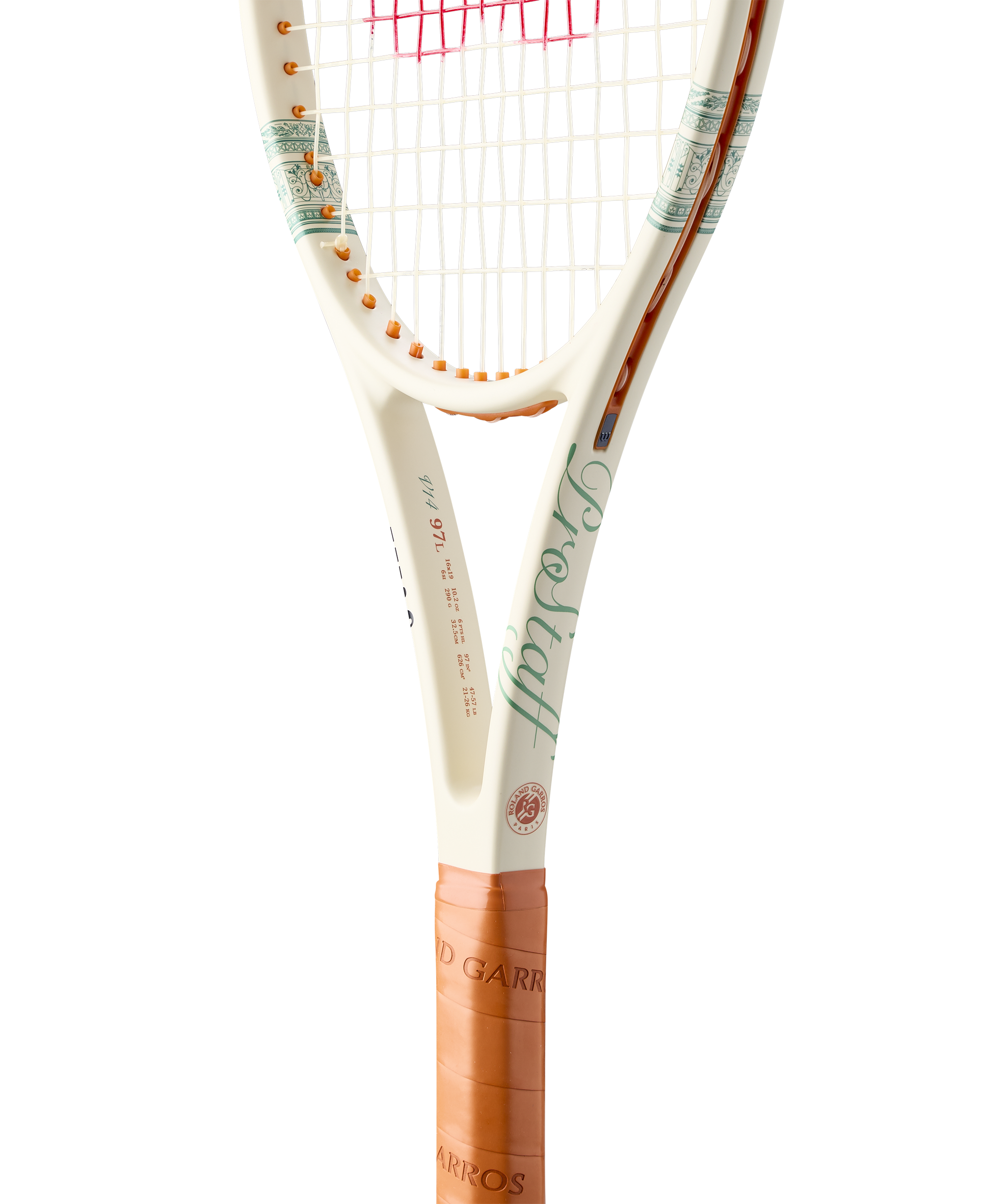 Wilson Pro Staff 97L V14 Roland Garros 2026 Tennis Racket (Unstrung)