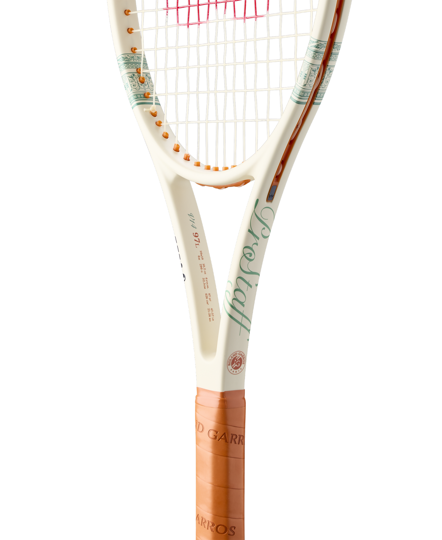 Wilson Pro Staff 97L V14 Roland Garros 2026 Tennis Racket (Unstrung)