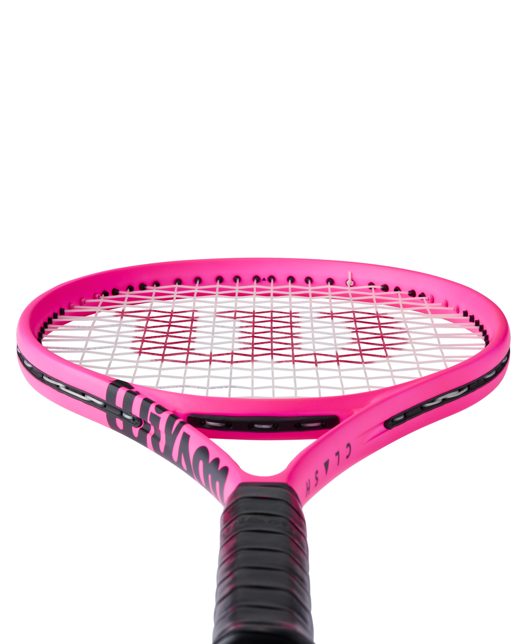 Wilson Neon Pink Clash 100L V3 Tennis Racket (Unstrung)