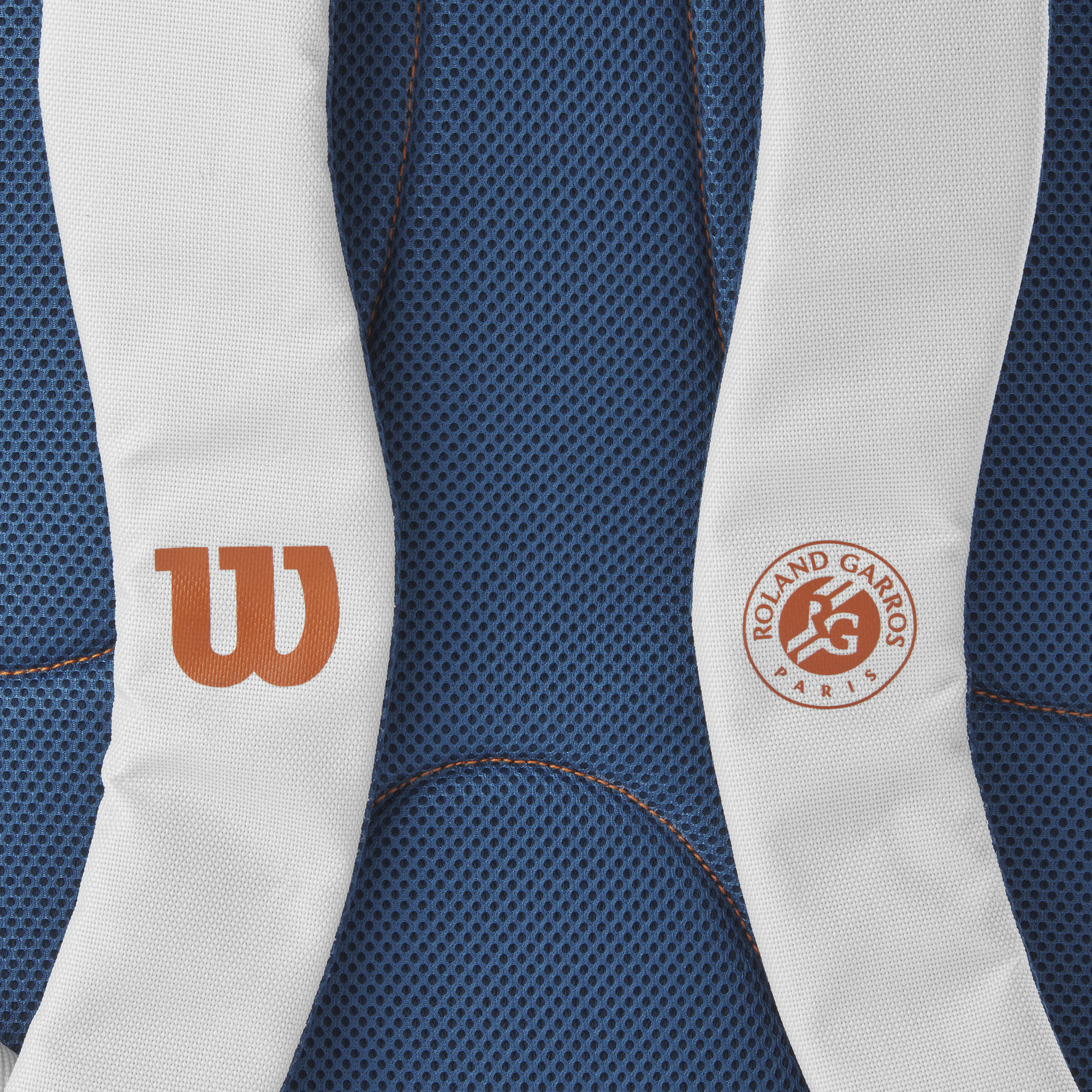 WILSON ROLAND-GARROS TEAM Tennis Backpack in Cream Clay Navy - WR803120100