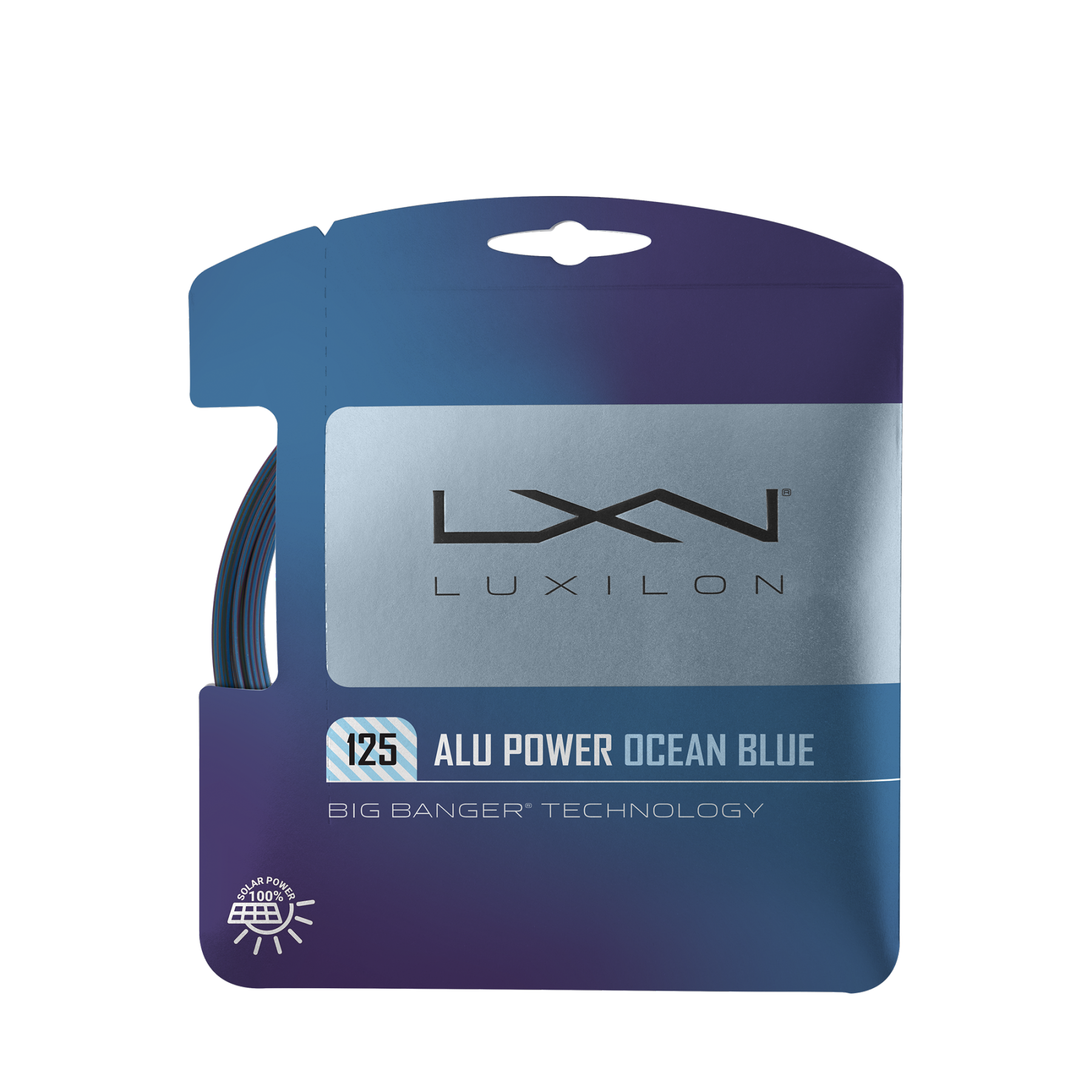 LUXILON ALU POWER OCEAN BLUE 125 Tennis String