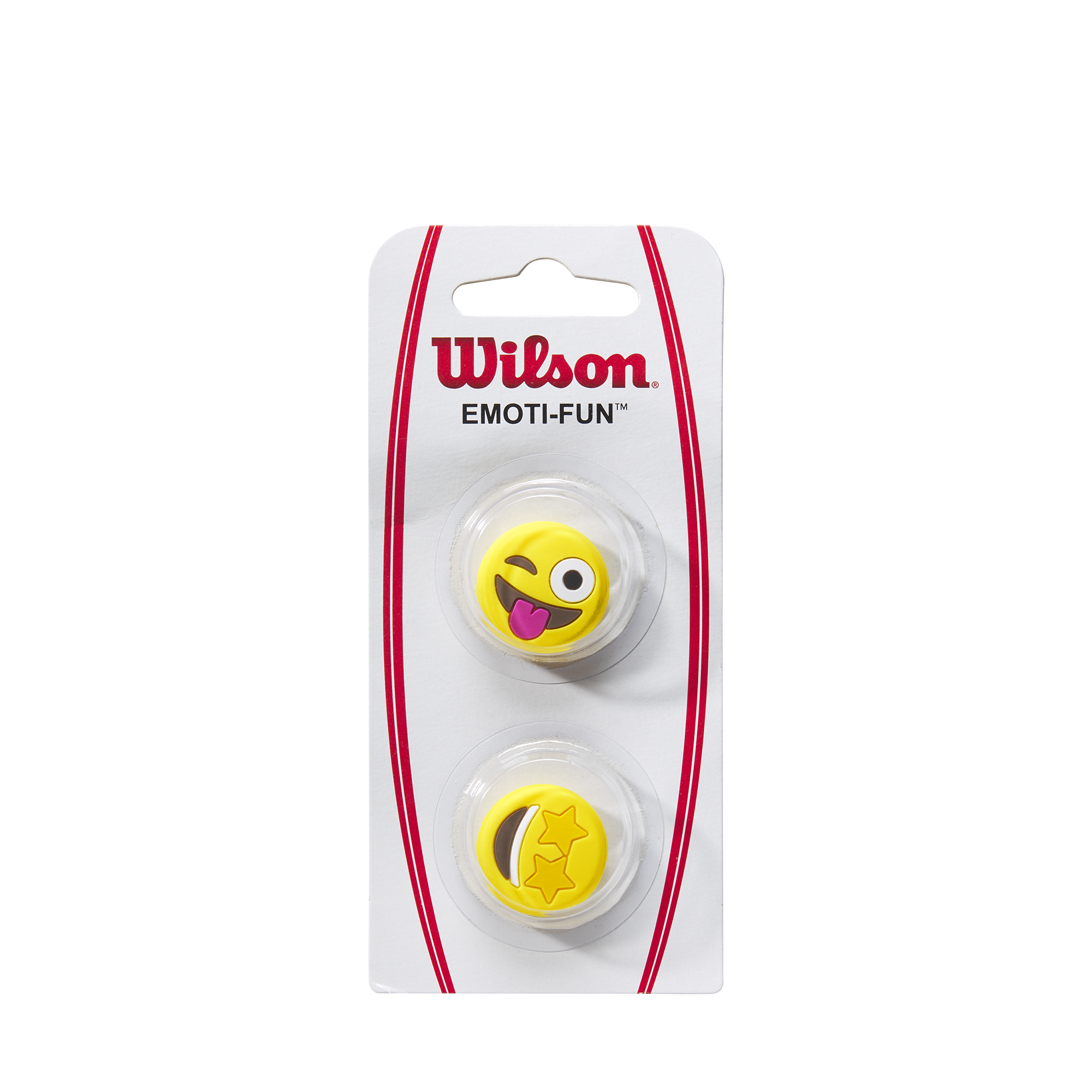 Emoji-Fun Winking Tongue Out / Star Eyes Dampeners
