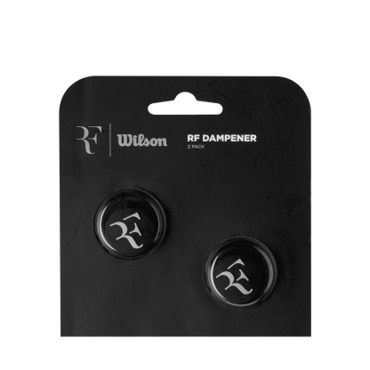 Roger Federer RF Vibration Dampener 2 Pack in black