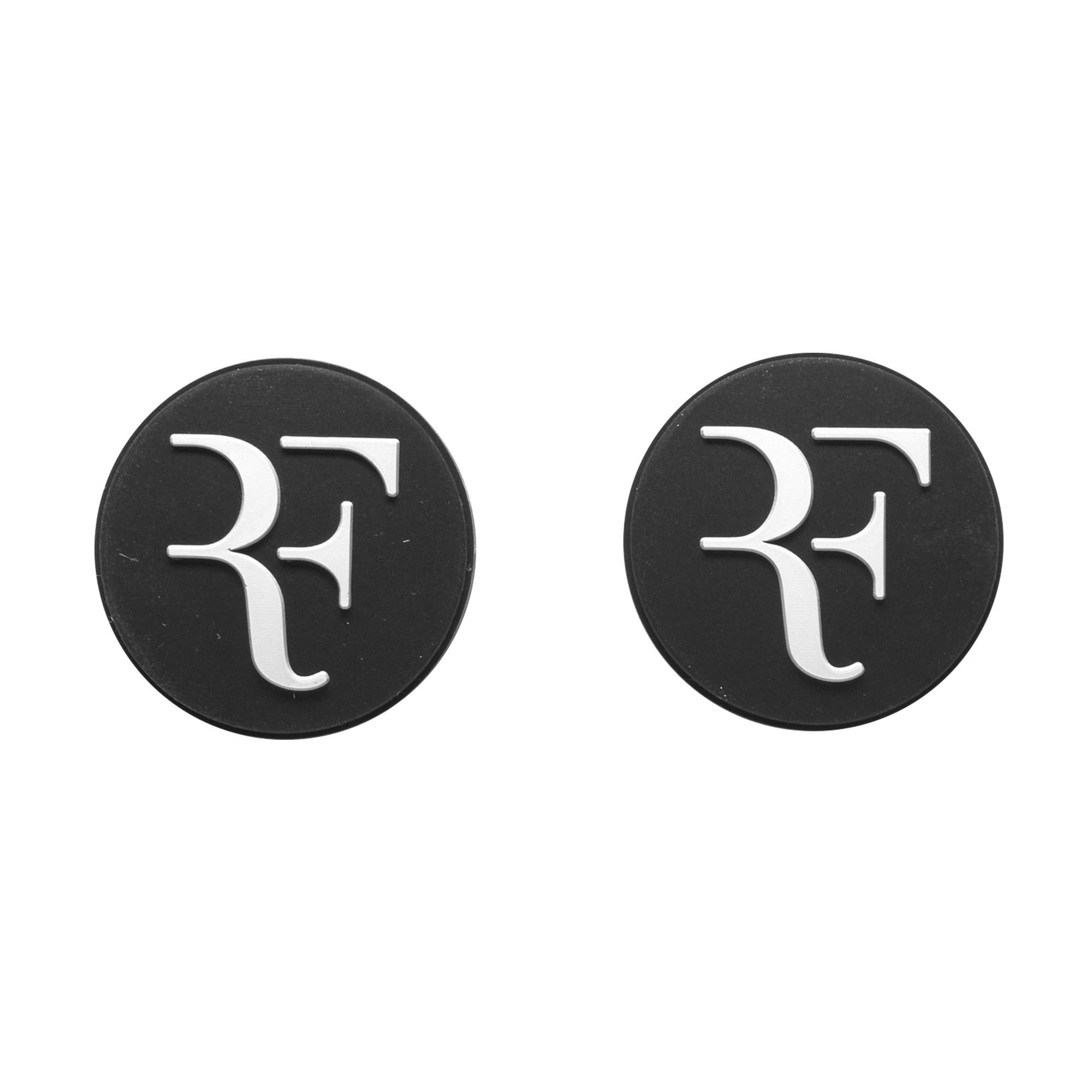 Roger Federer RF Vibration Dampener 2 Pack in black