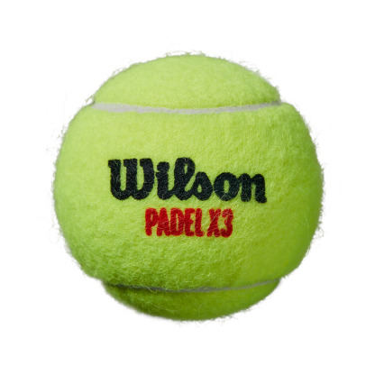 Wilson Padel X3 Performance Balls  3 balls per can WR8900801001