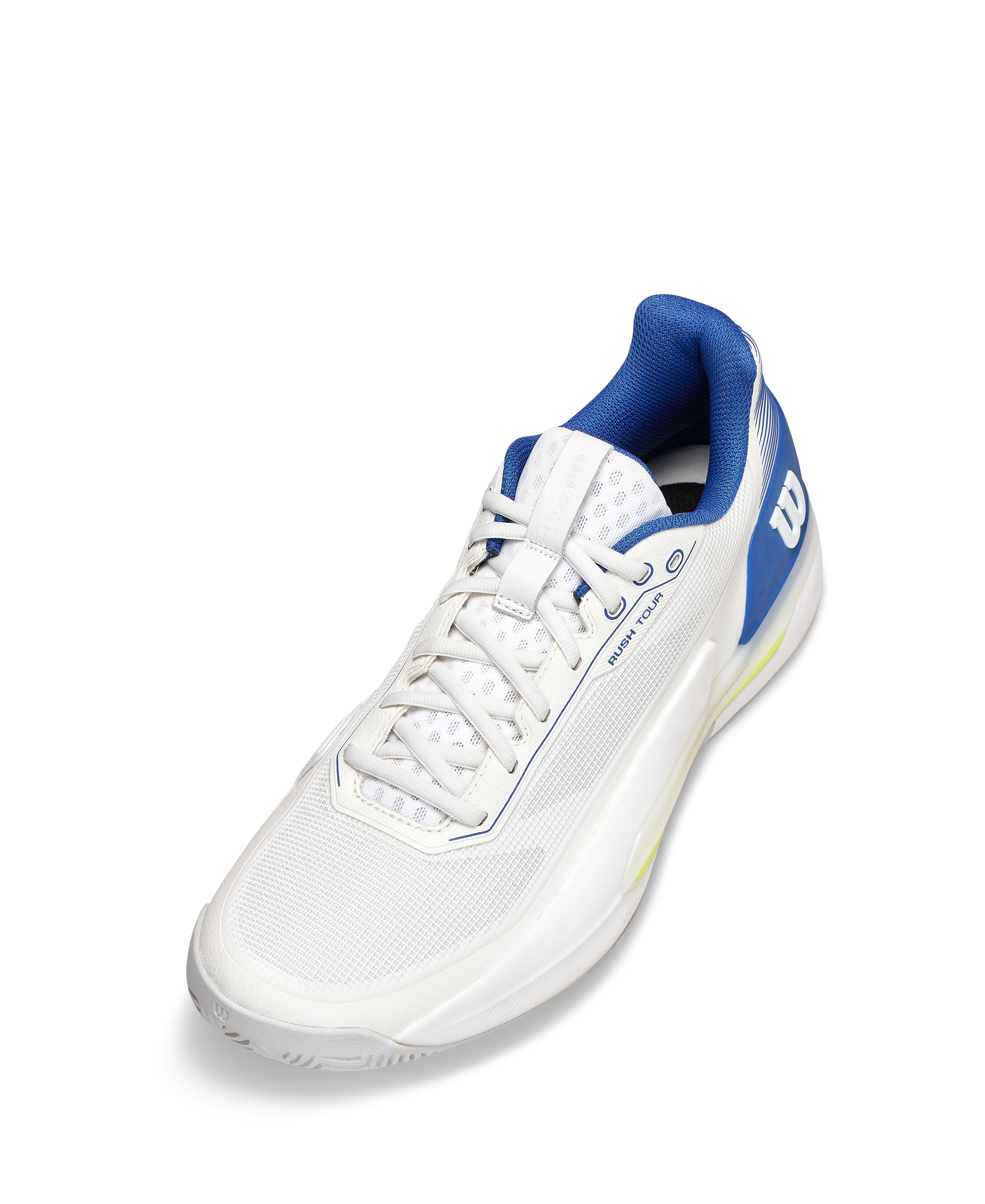 Wilson Rush Tour 5 White Diva Blue 2026 Men's Court Shoes 