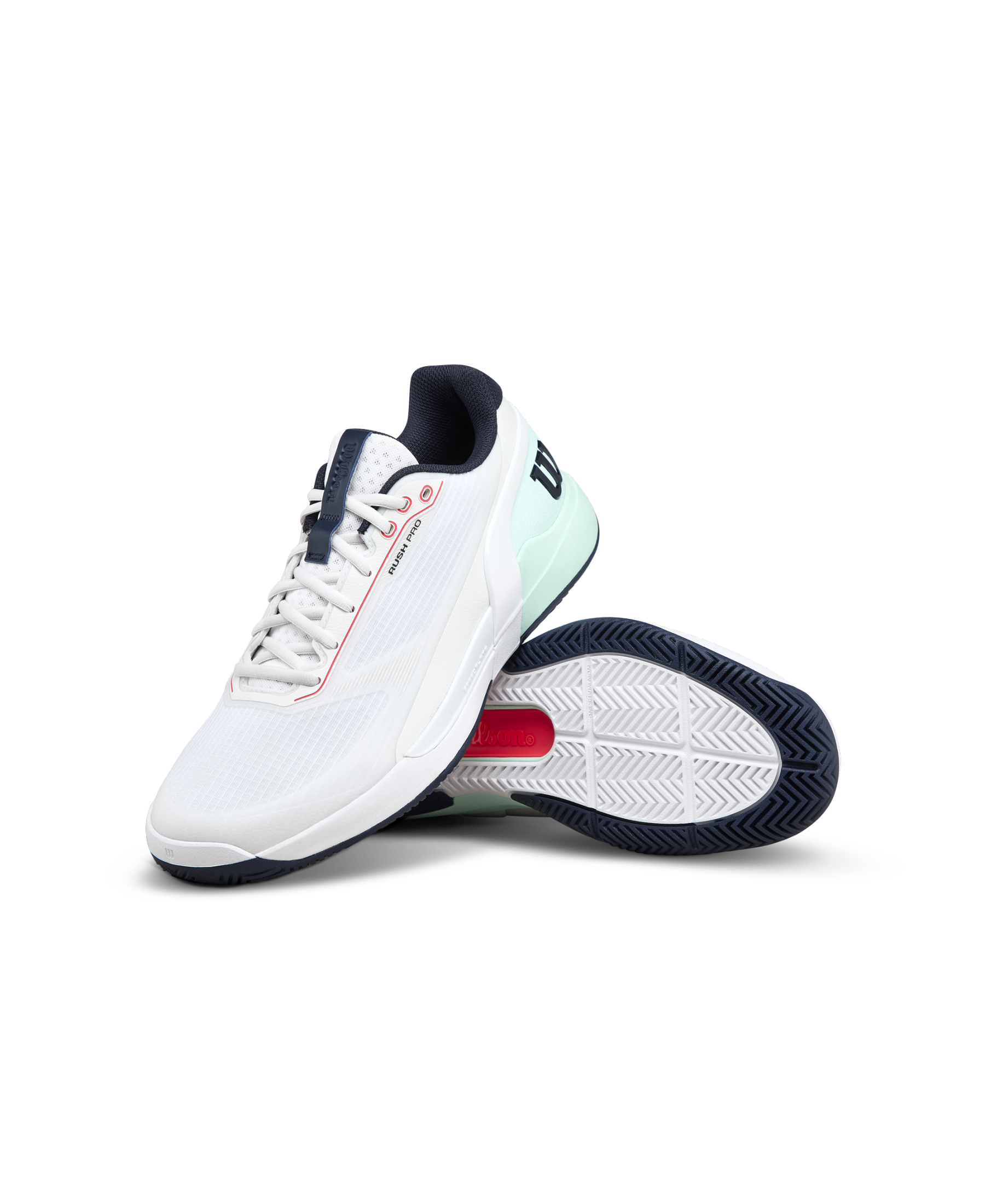 Wilson Rush Pro 5 Tennis Shoes 2026 – Lightweight Performance Court Shoes with Stability, Cushioning & Durable Grip